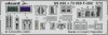 Eduard BIG72188 F-35C for TAMIYA (general set, RAM coating, canopy & wheels painting masks) 1/72
